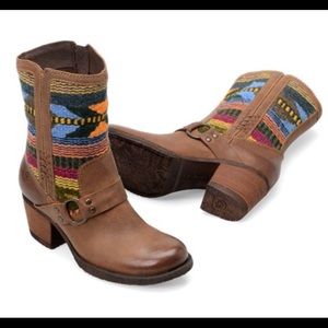 Born Multi Color Ankle Boot